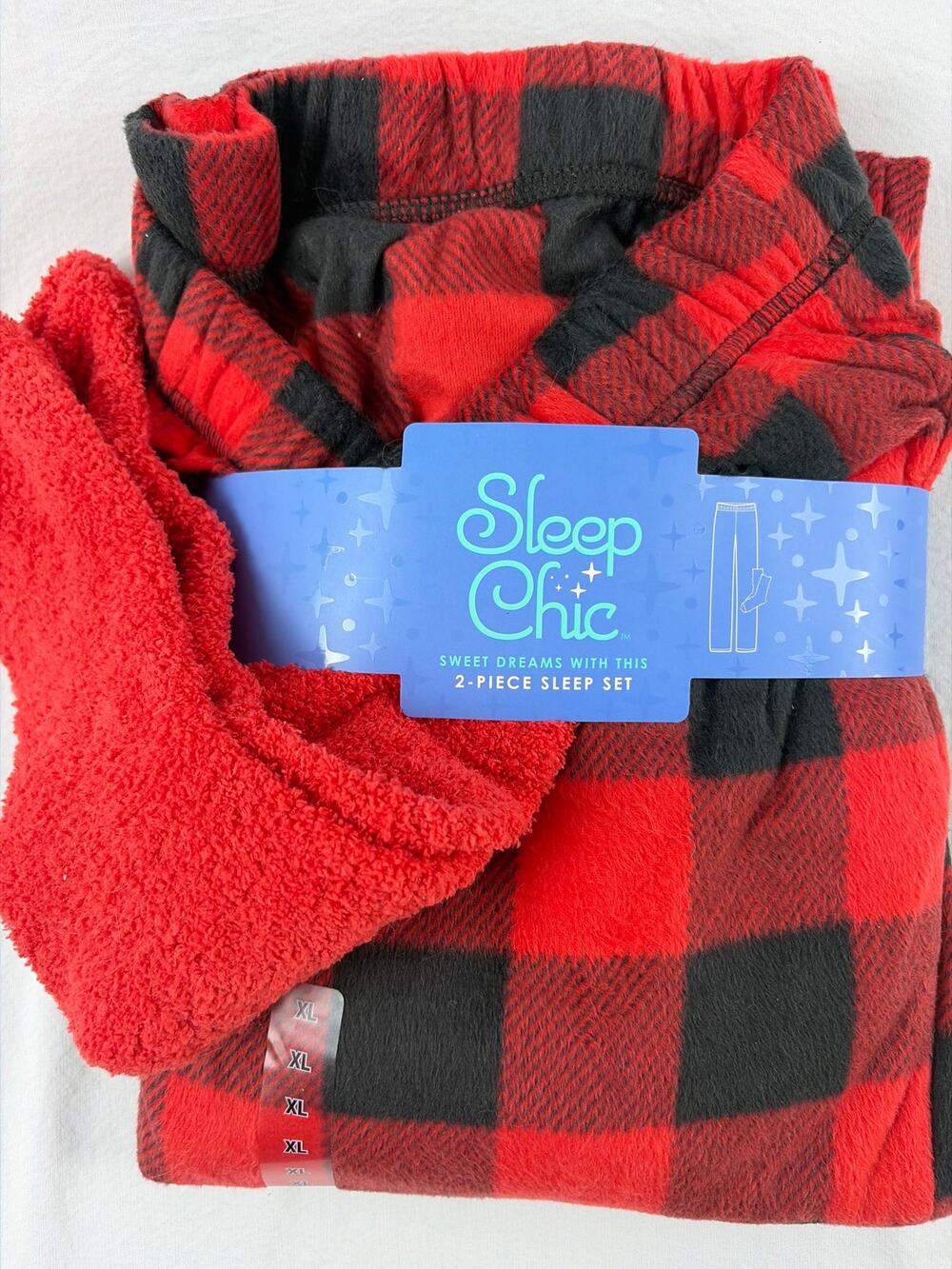 NIP Buffalo Plaid PJ Set Ladies Size XL